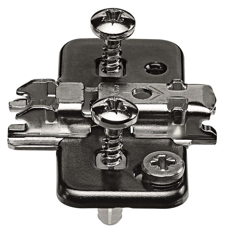 174H7100E DUEPL V500 ONS Планка CLIP с эксцентриком крестообразная, EXPANDO, подъем 0 мм, черный они