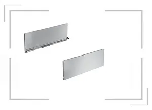 БОКОВИНА ЯЩИКА AVANTECH YOU, H187,NL350,СЕРЕБРИСТАЯ,ПРАВАЯ