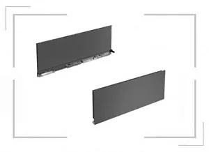 БОКОВИНА ЯЩИКА AVANTECH YOU, H187,NL500,АНТРАЦИТ,ПРАВАЯ