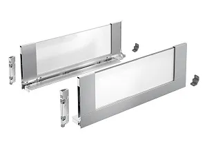 БОКОВИНА ЯЩИКА AVANTECH YOU INLAY,H187,NL350,СЕРЕБРИСТАЯ, ЛЕВАЯ