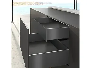ПЕРЕДНЯЯ ПАНЕЛЬ ВНУТРЕННЕГО ЯЩИКА AVANTECH YOU, H139,KD16,KB800,АНТРАЦИТ
