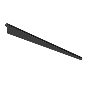 Кронштейн полок ЛДСП, L=490, Чёрный, RA