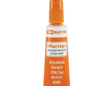 Супер-клей универсальный Мастер, 3г, прозрачный