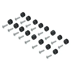 КОМПЛЕКТ КРЕПЕЖА ДЛЯ ТОНКИХ ДВЕРЕЙ ТОЛЩИНОЙ 10-12 ММ TOPLINE L