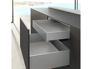 ПЕРЕДНЯЯ ПАНЕЛЬ ВНУТРЕННЕГО ЯЩИКА AVANTECH YOU, H101,KD16,KB500,СЕРЕБРИСТАЯ