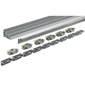 КОМПЛЕКТ ПРОФИЛЕЙ TOPLINE XL STRONG/STB19.0,L4000, АЛЮМИНИЙ,АНОДИРОВАННЫЙ