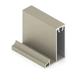 Рамка широкая SLIM, Шампань матовая