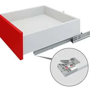 Направляющие скрытого монтажа В-Slide DB8886Zn/450