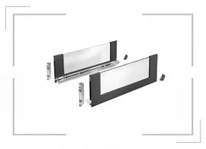 БОКОВИНА ЯЩИКА AVANTECH YOU INLAY,H187,NL550,АНТРАЦИТ, ЛЕВАЯ
