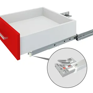 Направляющие скрытого монтажа B-Slide DB8881Zn/350