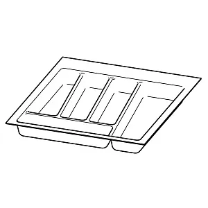 ОРГАНИЗАЦИЯ ORGATRAY 740, NL450, B450, СЕРЕБРИСТАЯ