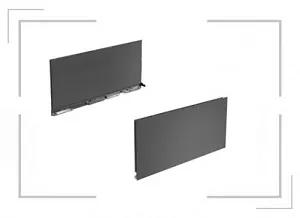 БОКОВИНА ЯЩИКА AVANTECH YOU, H251,NL650,АНТРАЦИТ,ПРАВАЯ