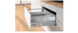 КОМПЛЕКТ ЯЩИКА INNOTECH ATIRA ПОЛНОГО ВЫДВ. ДЛЯ PUSH TO OPEN SILENT,30КГ,H144,NL420,БЕЛЫЙ
