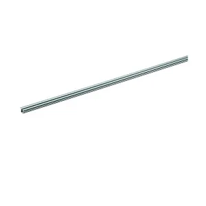 ХОДОВОЙ ПРОФИЛЬ SLIDELINE M ВКЛАДНОЙ,ПОД ЗАПРЕССОВКУ, 1-ДОРОЖЕЧНЫЙ,L4000,СЕРЕБРИСТЫЙ